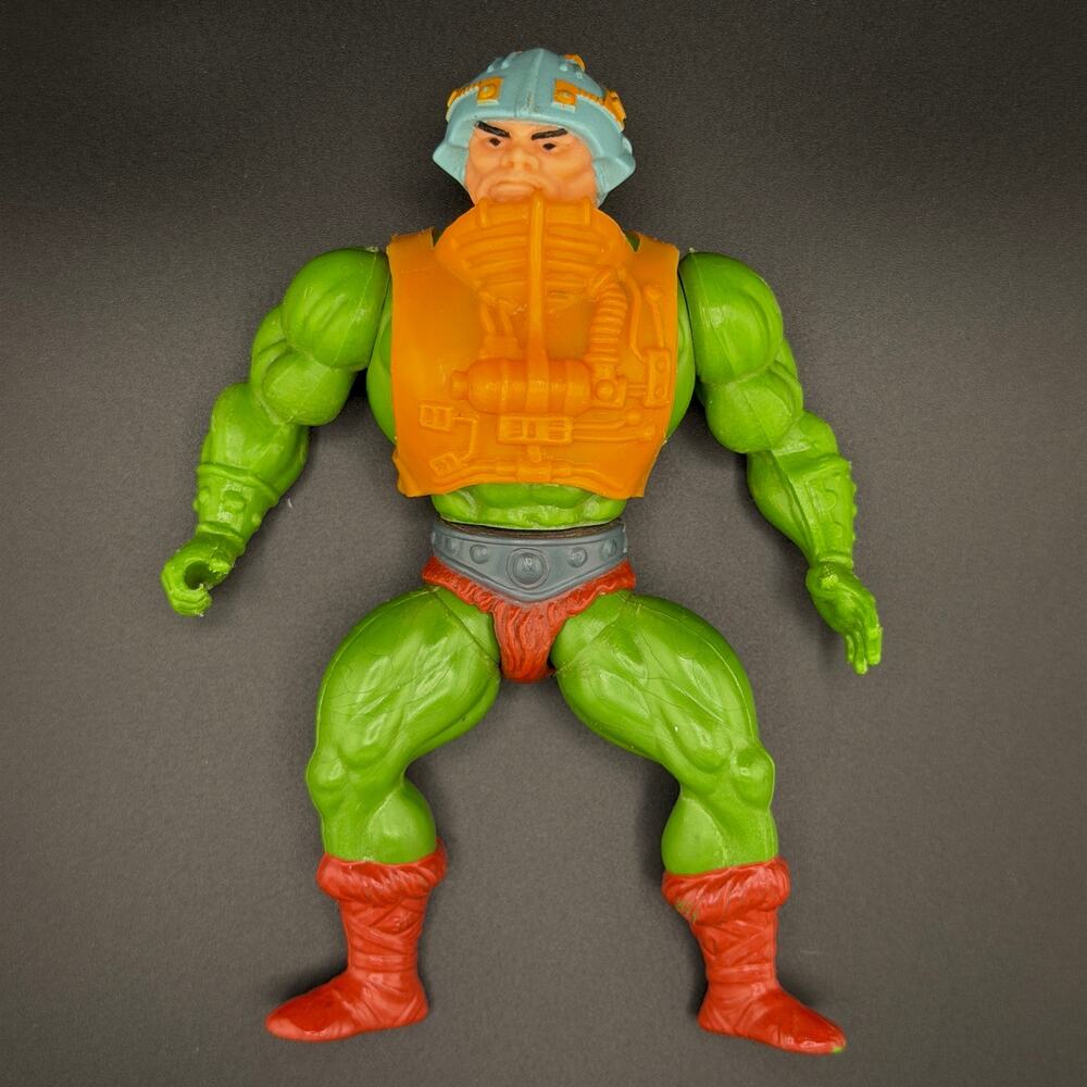 RARE Vintage 1981 Masters of the Universe MOTU He-Man 6 inch MAN-AT-ARMS Figure